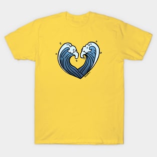 Waves in love T-Shirt